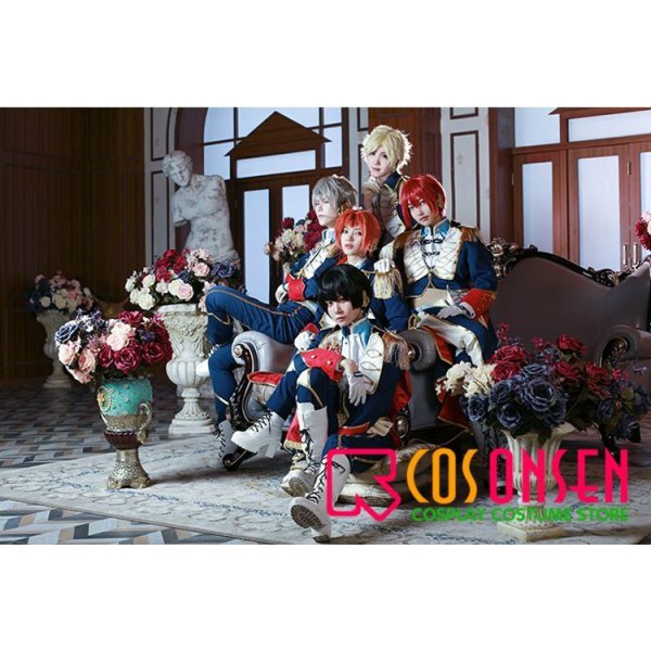 画像6: あんさんぶるスターズ あんスタ レクイエム*誓いの剣と返礼祭 鳴上嵐 コスプレ衣装 (6)