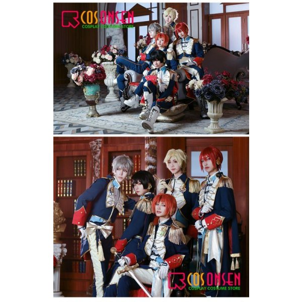 画像8: あんさんぶるスターズ あんスタ レクイエム＊誓いの剣と返礼祭 朔間凛月 コスプレ衣装 (8)