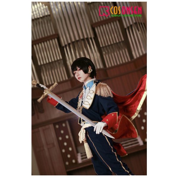 画像3: あんさんぶるスターズ あんスタ レクイエム＊誓いの剣と返礼祭 朔間凛月 コスプレ衣装 (3)