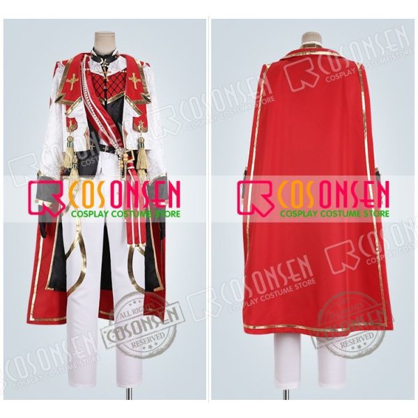 画像8: 【25％OFF】あんさんぶるスターズ あんスタ コーラス★始まりのオペレッタ 朔間凛月 コスプレ衣装 (8)