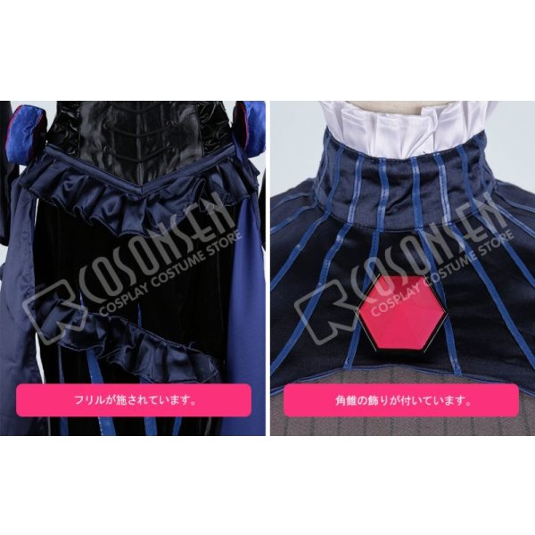 画像4: 【25%OFF】Fate/Grand Order FGO 紫式部 コスプレ衣装 霊基再臨 第1段階 最終再臨 黒Ver (4)