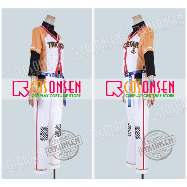 画像3: 【25%OFF】あんさんぶるスターズ あんスタ 一球入魂!青春プレイボール 氷鷹北斗 コスプレ衣装 (3)