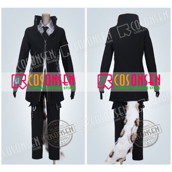 画像4: アークナイツ シルバーアッシュ コスプレ衣装 ガード(尻尾なし) (4)