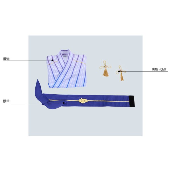 画像7: Fate/Grand Order FGO FGO×Google Play マーリン コスプレ衣装 (7)