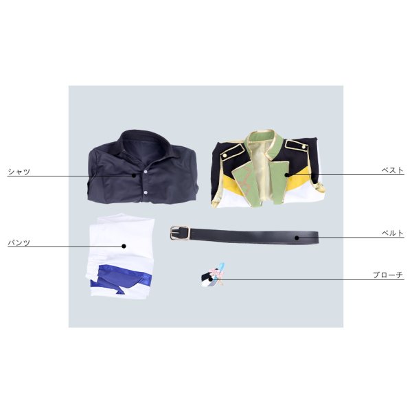 画像7: あんさんぶるスターズ あんスタ 4周年記念クラス別スカウト Eve 巴日和 コスプレ衣装 (7)