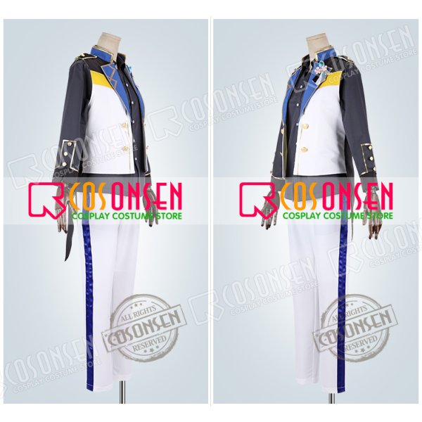 画像3: 【25%OFF】あんさんぶるスターズ あんスタ 4周年記念クラス別スカウト Eve 漣ジュン コスプレ衣装 (3)