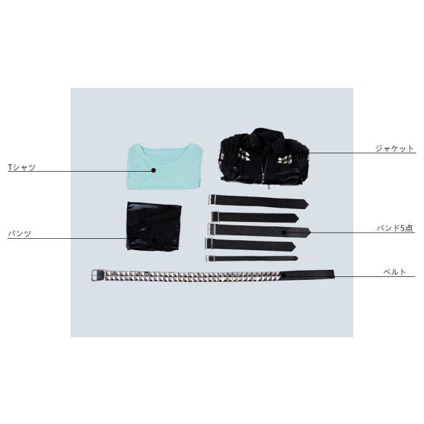 画像8: プロメア ゲーラ コスプレ衣装 (8)