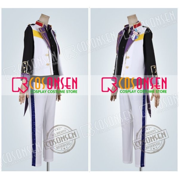 画像3: あんさんぶるスターズ あんスタ 4周年記念クラス別スカウト UNDEAD 羽風薫 コスプレ衣装 (3)