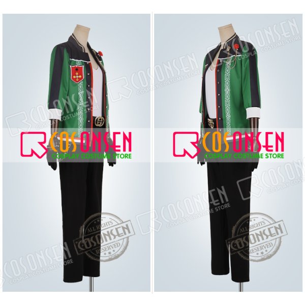 画像3: あんさんぶるスターズ あんスタ リバイバル☆一夢のダイナーライブ 蓮巳敬人 コスプレ衣装 (3)