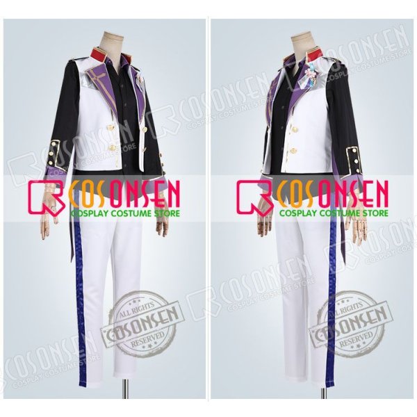 画像3: あんさんぶるスターズ あんスタ 4周年記念クラス別スカウト UNDEAD 大神晃牙 コスプレ衣装 (3)