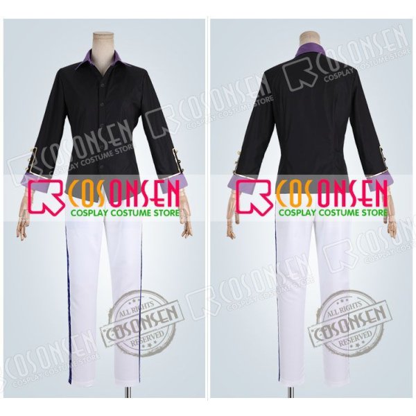 画像4: あんさんぶるスターズ あんスタ 4周年記念クラス別スカウト UNDEAD 大神晃牙 コスプレ衣装 (4)