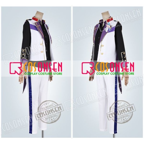 画像3: あんさんぶるスターズ あんスタ 4周年記念クラス別スカウト UNDEAD 朔間零 コスプレ衣装 (3)