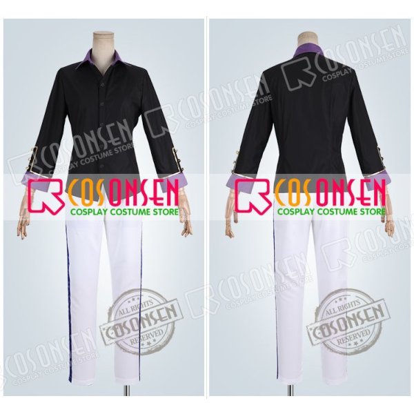 画像4: あんさんぶるスターズ あんスタ 4周年記念クラス別スカウト UNDEAD 乙狩アドニス コスプレ衣装 (4)