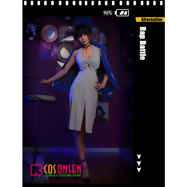 画像8: ヒプノシスマイク-Alternative Rap Battle- オルタナティブラップバトル ヒプマイ-A.R.B- アミリア・百鬼 コスプレ衣装 (8)