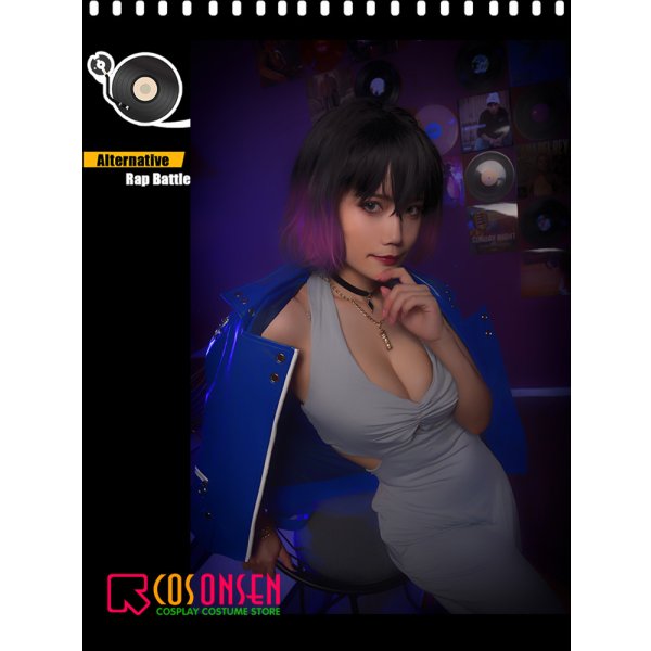 画像7: ヒプノシスマイク-Alternative Rap Battle- オルタナティブラップバトル ヒプマイ-A.R.B- アミリア・百鬼 コスプレ衣装 (7)