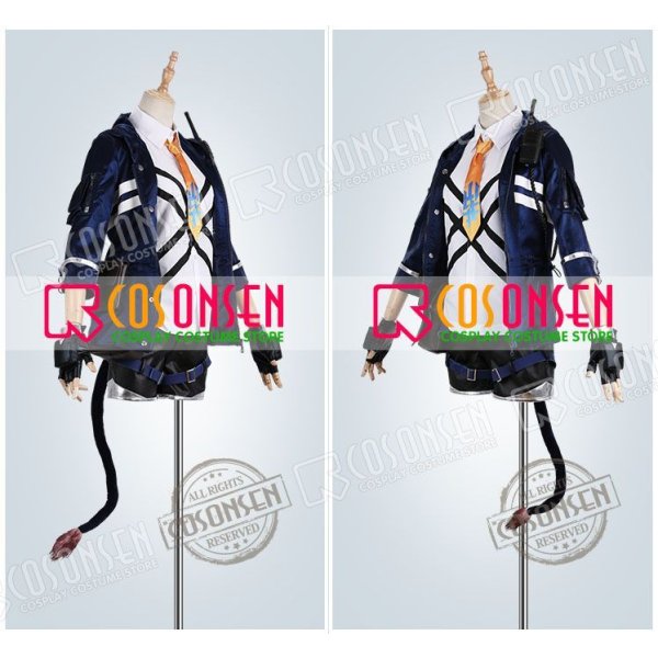 画像3: アークナイツ チェン コスプレ衣装 (3)