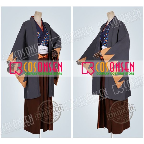 画像3: A3!(エースリー) いざゆかんチャンバラロマン 秋組 摂津万里 コスプレ衣装 (3)