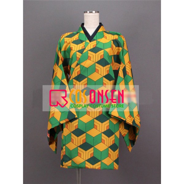 画像6: 【25%OFF】鬼滅の刃 鬼殺隊隊服 錆兎 コスプレ衣装 (6)