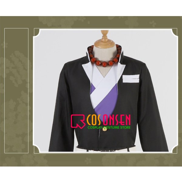 画像6: 【25%OFF】鬼滅の刃 鬼殺隊隊服 岩柱・悲鳴嶼行冥 コスプレ衣装 (6)