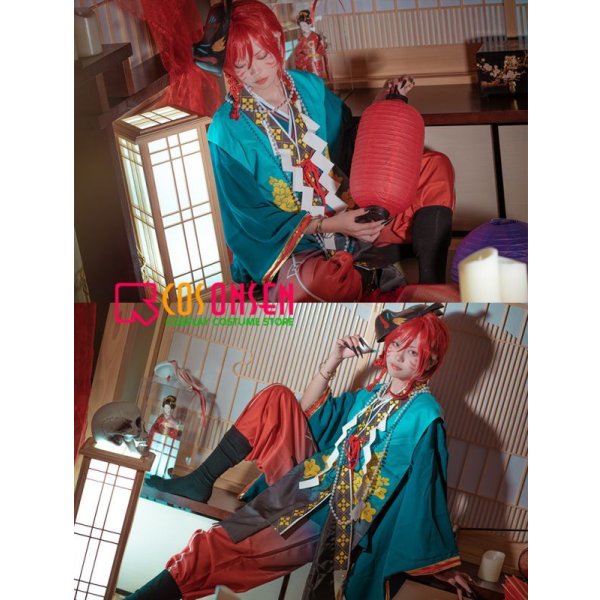 画像6: 【25%OFF】あんさんぶるスターズ あんスタ 恐怖!玉依の人形屋敷 逆先夏目 コスプレ衣装 (6)