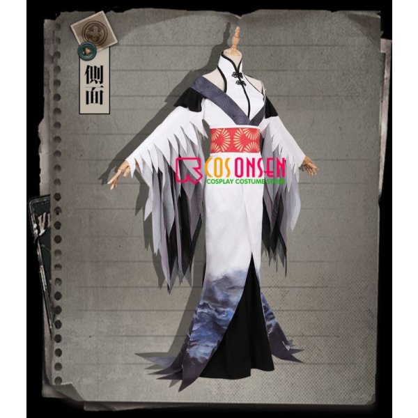 画像3: 第五人格 IdentityV 仙鶴 芸者 美智子 コスプレ衣装 (3)