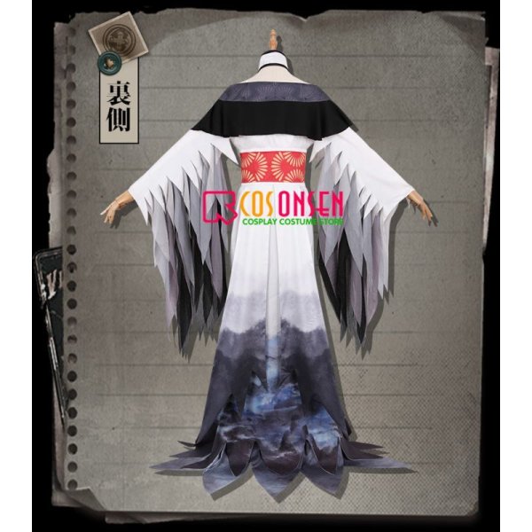 画像4: 第五人格 IdentityV 仙鶴 芸者 美智子 コスプレ衣装 (4)