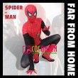 画像4: スパイダーマン ファー・フロム・ホーム Spider-Man Far From Home ピーター・ベンジャミン・パーカー コスプレ衣装 (4)