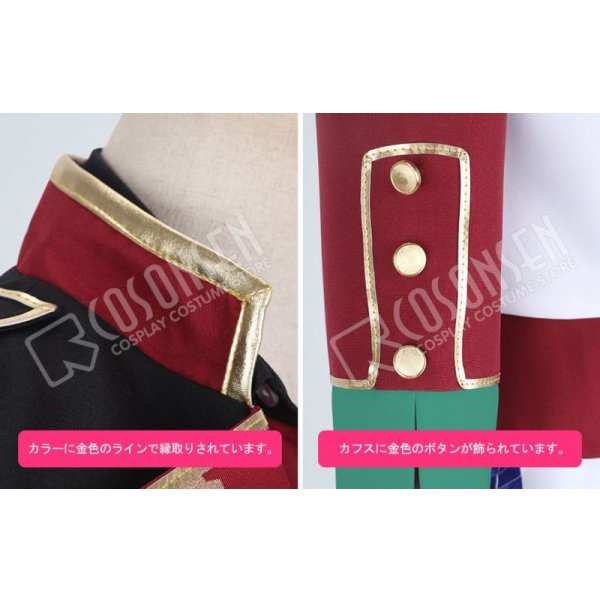 画像6: あんさんぶるスターズ あんスタ 4周年記念クラス別スカウト Valkyrie 影片みか コスプレ衣装 (6)