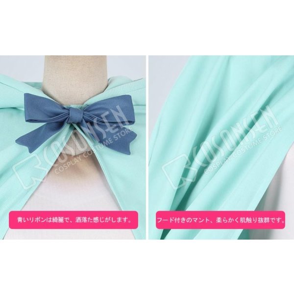 画像11: Reゼロから始める異世界生活 氷結の絆 エミリア コスプレ衣装 (11)