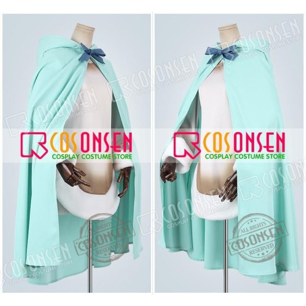 画像9: Reゼロから始める異世界生活 氷結の絆 エミリア コスプレ衣装 (9)