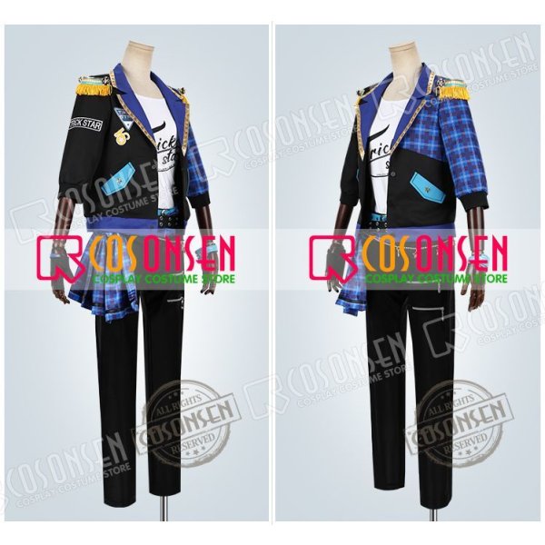 画像3: あんさんぶるスターズ あんスタ 復刻スカウト Trickstar編 氷鷹北斗 コスプレ衣装 (3)