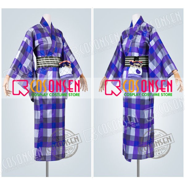 画像3: 刀剣乱舞 とうらぶ 軽装 後藤藤四郎 浴衣 コスプレ衣装 (3)