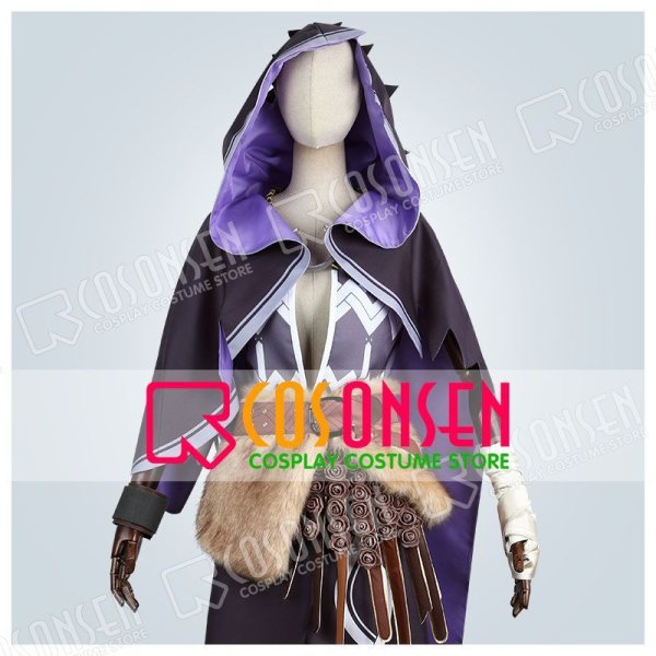 画像1: 第五人格 IdentityV 歴戦の猟師 占い師 イライ クラーク コスプレ衣装 (1)