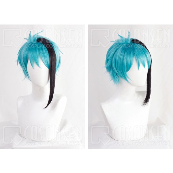 画像2: ツイステッドワンダーランド ツイステ ジエイド・リーチ コスプレウィッグ (2)