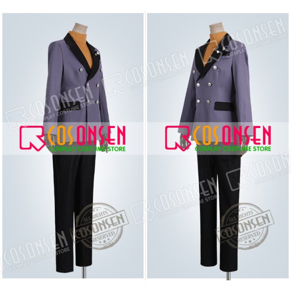 画像3: A3!(エースリー)  Beautiful Seasons 秋組 摂津万里 コスプレ衣装 (3)