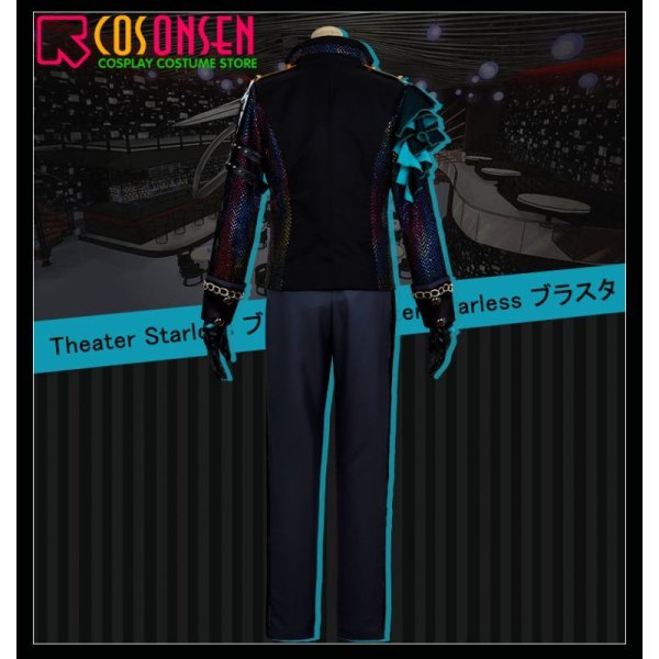 画像5: ブラックスター Theater Starless ブラスタ TeamP リンドウ コスプレ衣装 (5)