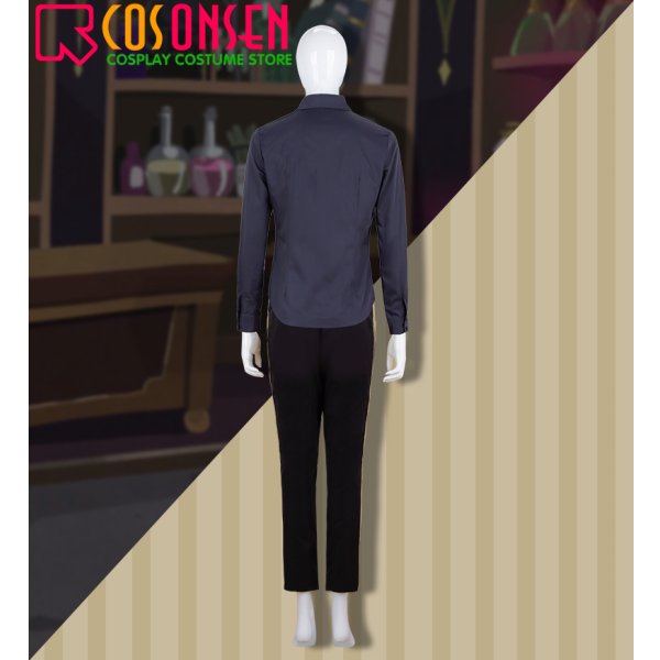 画像5: 【25％OFF】ツイステ風 ヴィル・シェーンハイト 実験着 コスプレ衣装 (5)