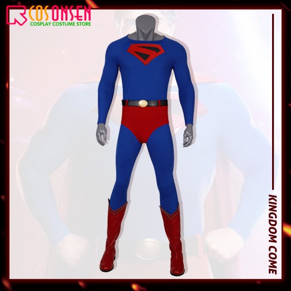 画像6: キングダム・カム スーパーマン Superman コスプレ衣装 (6)