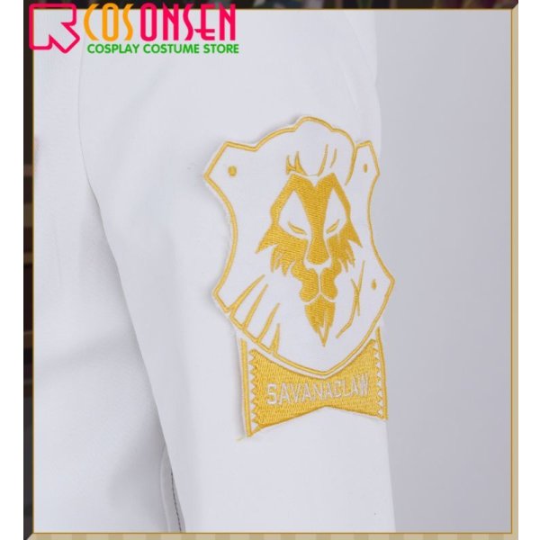 画像7: ツイステ風 ラギー・ブッチ レオナ・キングスカラー 実験着 コスプレ衣装 (7)