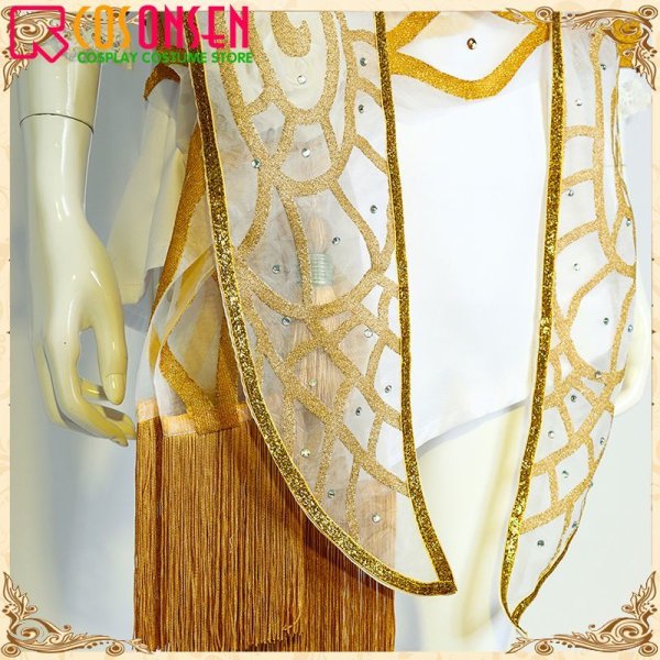 画像14: 【25％OFF】ツイステ風 春を呼ぶ妖精たちの祝祭 レオナ・キングスカラー コスプレ衣装 (14)