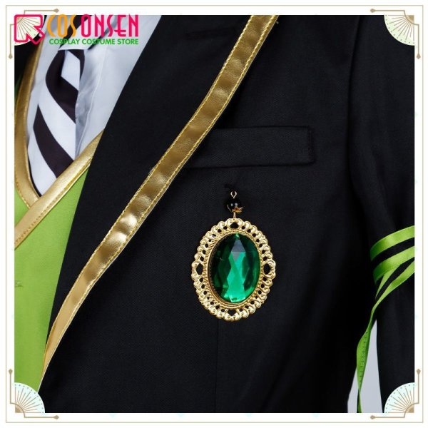 画像7: ツイステ風 ディアソムニア寮 シルバー 制服 コスプレ衣装 (7)