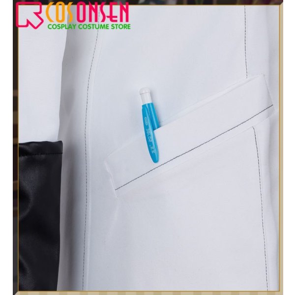 画像6: 【25%OFF】ツイステ風 セベク・ジグボルト 実験着 コスプレ衣装 (6)