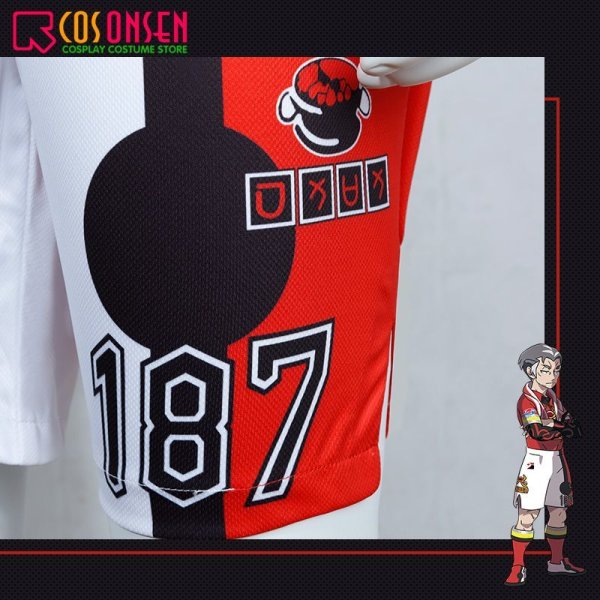 画像10: ポケモン ソード・シールド ポケモン剣盾 ジムリーダー カブ コスプレ衣装 (10)