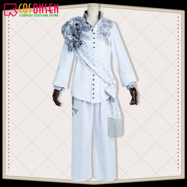 画像5: 【25%OFF】ツイステ風 春を呼ぶ妖精たちの祝祭 ジャミル・バイパー コスプレ衣装 (5)