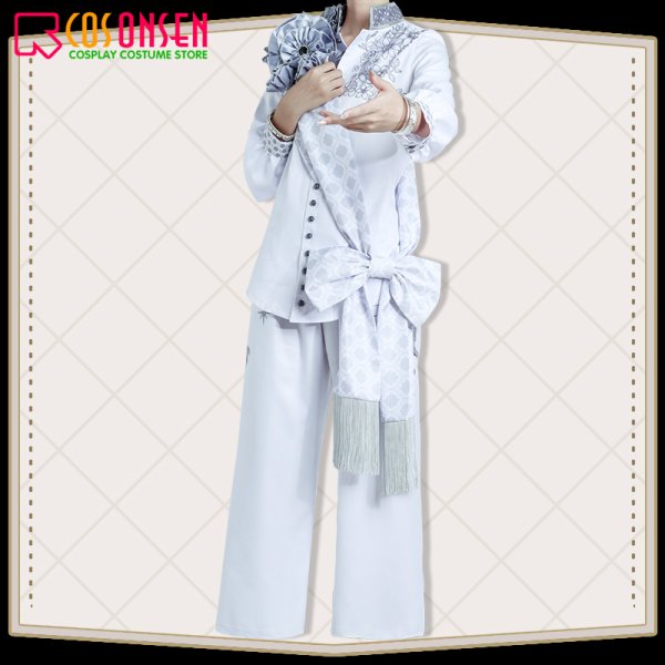 画像3: 【25%OFF】ツイステ風 春を呼ぶ妖精たちの祝祭 ジャミル・バイパー コスプレ衣装 (3)