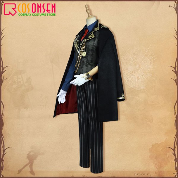 画像4: 第五人格 IdentityV 命の翻弄者 納棺師 イソップ・カール コスプレ衣装 (4)