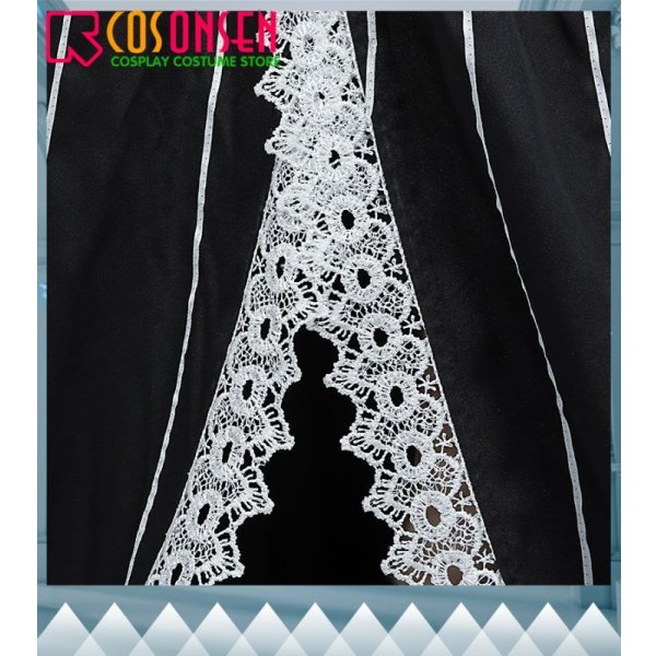 画像12: Re：ゼロから始める異世界生活 第2期 魔女 エキドナ コスプレ衣装 (12)