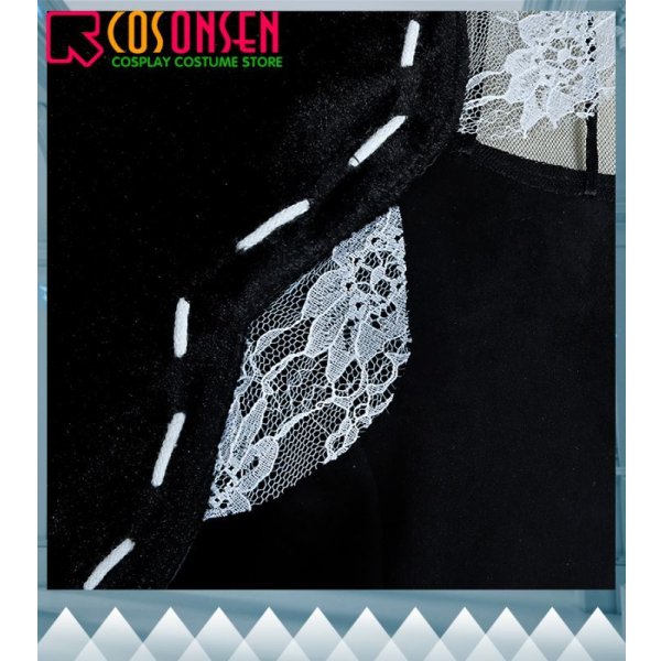 画像7: Re：ゼロから始める異世界生活 第2期 魔女 エキドナ コスプレ衣装 (7)