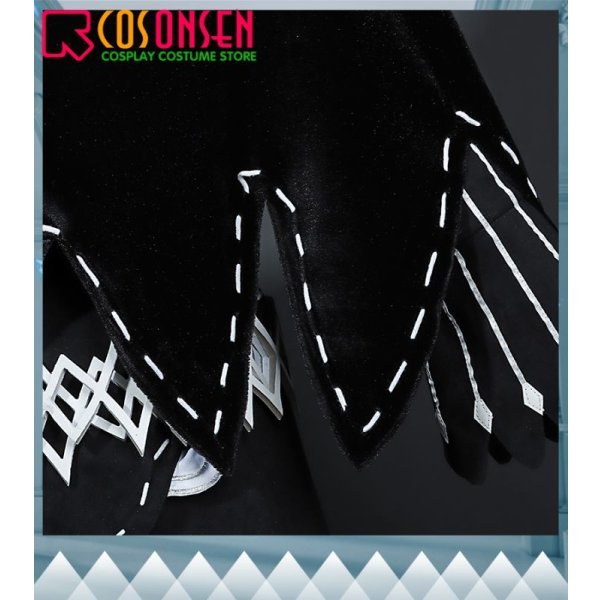 画像9: Re：ゼロから始める異世界生活 第2期 魔女 エキドナ コスプレ衣装 (9)