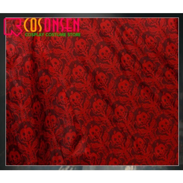 画像12: 【25％OFF＆女性L・XLサイズ在庫あり・一週間発送】ツイステ風 ポムフィオーレ寮 ヴィル・シェーンハイト 寮服 コスプレ衣装 (12)